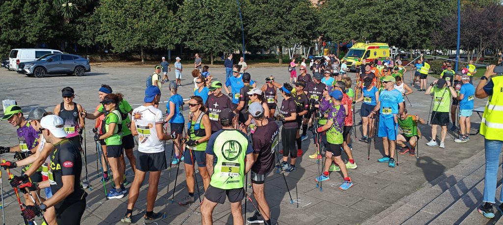III Marcha Nórdica Ganerantz, valedera para la V Copa Vasconavarra